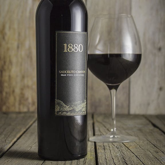 1880 Wine Label Design